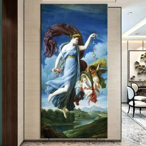 Large Size Angel Baby Pattern 5D Embroidery Mosaic Full Drill Square Round Diy Diamond Painting Wall Stickers AisleZP-4305