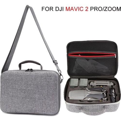 BRDRC Portable EVA Storage Bag Suitcase Hard shell Waterproof Shoulder Bags For DJI Mavic 2 PRO /ZOOM Drone