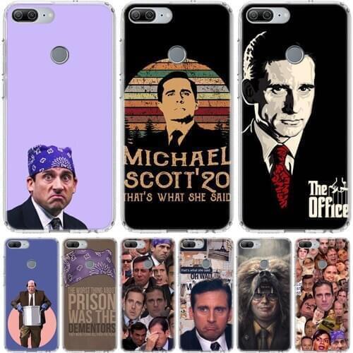The office tv show What She Said Phone Case for Huawei Honor 10 9 Lite Y9 Y5 Y6 Y7 2019 8X 8A 8S 7A 7X 10i 20i Pro V30 Art Coque