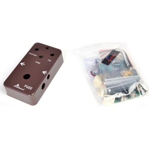 LANDTONE DIY Guitar Pedal Fuzz All Kits With 1590B Style Aluminum Box and 3PDT Foot Switch True Bypass Free Shipping