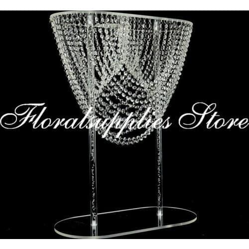 Crystal flower stand, Wedding Centerpiece, Folwer Stand For Wedding Decor,Bridal Table Flower