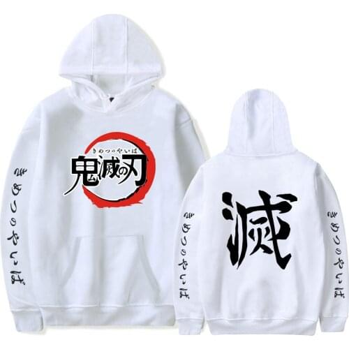 Cosplay Demon Slayer: no Yaiba Print Pullover Hoodie Men/Women Fashion Casual Hooded Sweatshirt Adult Clothes C33K173