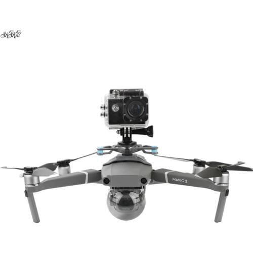 For gopro & osmo action & panoramic camera holder mounts Base with Shock Absorber gimbal for dji mavic 2 pro& zoom drone