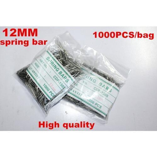 Wholesale 1000PCS / bag High quality watch repair tools & kits 12MM spring bar watch repair parts -041404