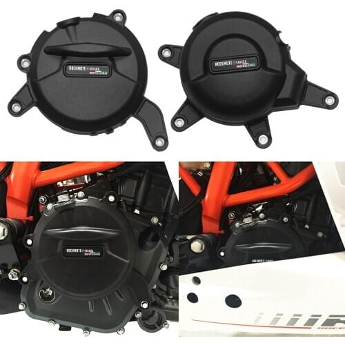 Fits KTM RC390 17-20 DUKE 390 16-20 Engine Cover Crash Protector Pad Gear Box Frame Slider Crank Case 2016 2017 2018 2019 2020