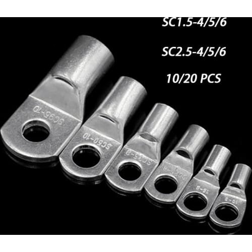 SC1.5 SC2.5 Spy kit Port Copper Joint Wire Connector SC Cold Pressed Copper Shrink Sleeves with Tin Cable Connector Terminal