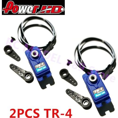 PowerHD TR4 Power HD TR-4 Mini 7.4V 2.6KG Waterproof Metal Gear Servo for TRX4 RC Vehicles Model Parts