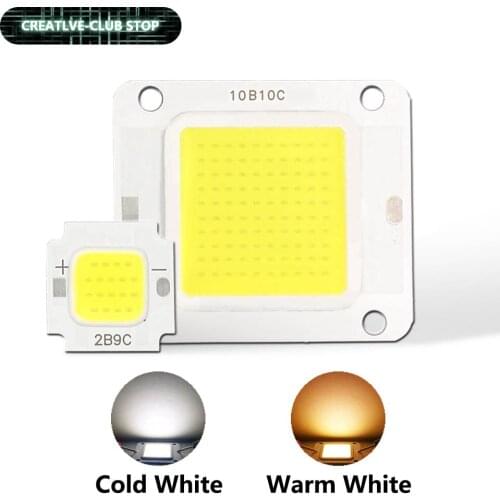 LED COB Chip 10W 20W 30W 50W 70W 100W 30-32V Light Beads SMD Cold white Warm White 100LM/W DIY For LED Bulb Floodlight Spotlight
