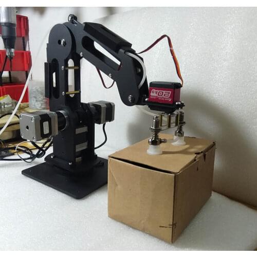 Thanksbuyer Robot Suction Cup Vacuum Pump Kit For Robot Arm 25T Servos MG996 MG995 DS3218 without/with Electronic Switch