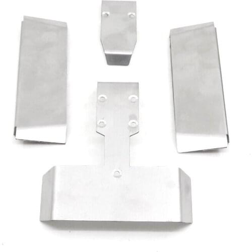 High strength stainless steel chassis protective plate Chassis protective armor for 1/16 1:16 TRAXXAS SUMMIT E-REVO SLASH VXL