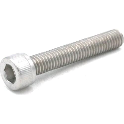 1 piece Metric Thread M6*35mm Stainless Steel Hex Socket Bolt Screws Fasteners