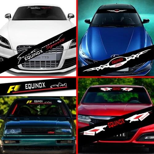 Car Sticker For Chevrolet Equinox Front Windshield Prevent Sunlight Reflection Stickers Decoration DecalsStylingPartsAccessories