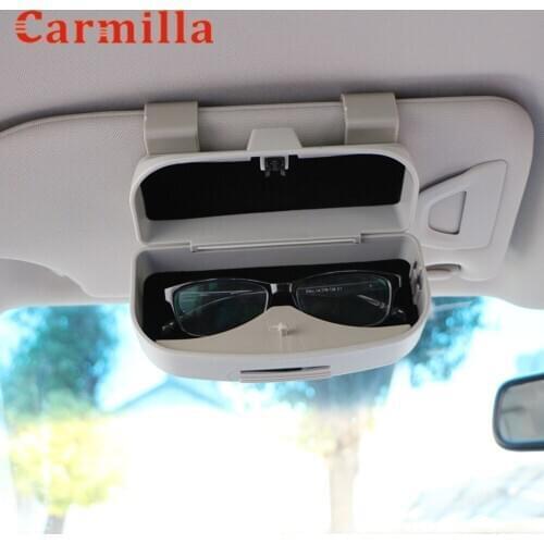 Car Glasses Holder Sunglasses Case Organizer Box for Chevrolet Cruze Sedan Hatchback Malibu Trax Captiva Lacetti Aveo Epica