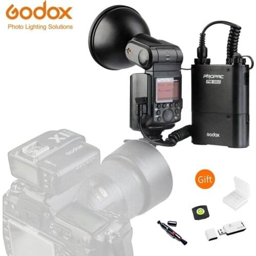 Godox 360WS AD360II-N X Wireless I-TTL 1/8000S HSS Portatile Speedlite Flash con PB960 Power Battery Pack per macchina Fotografi