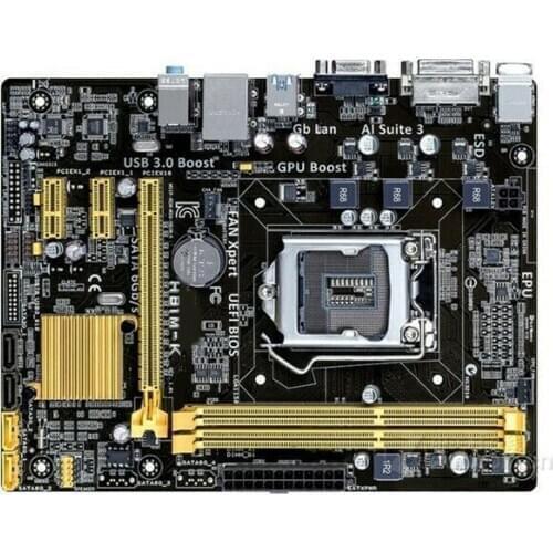 For Asus H81M-K M-ATX Motherboard DDR3 LGA1150 DVI VGA USB3.0