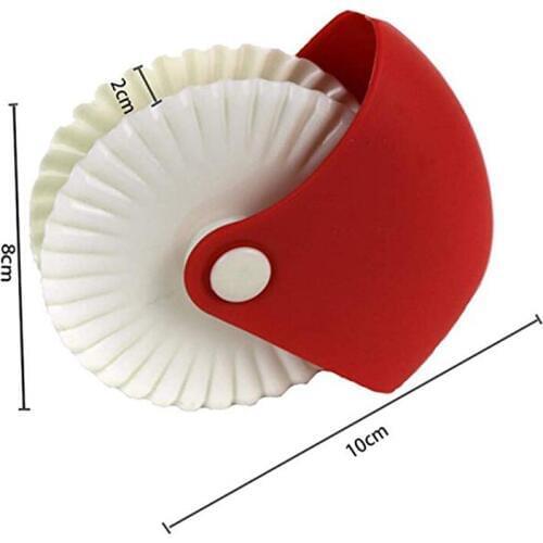Pastry Wheel Decorator Cutter for Pie Crust Pasta Puff Pastry Fondant H99F