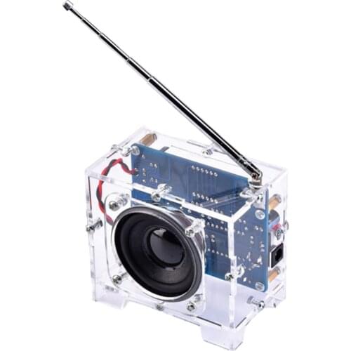 FM Digital Radio Kit DIY Soldering Project Wireless Receiver 87-108MHz