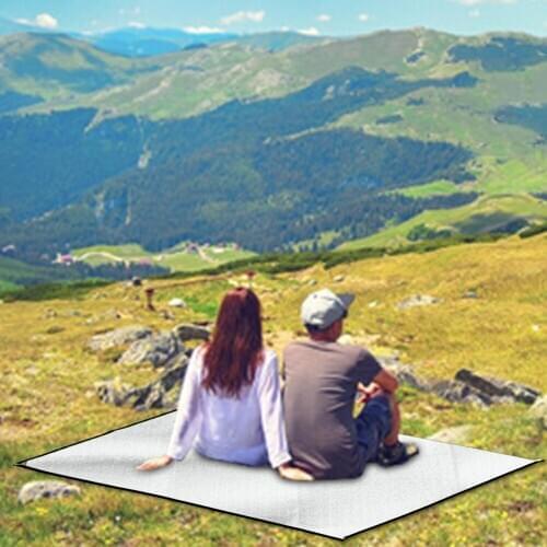 Multifunctional Aluminum Film Moisture Proof Picnic Mat Outdoor Camping Blanket Outdoor Picnic Beach Waterproof Camping Mat