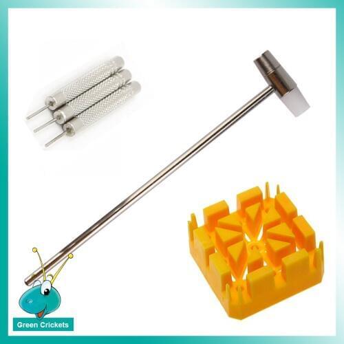 5pcs/set Watch Band Link Pin Remover Tools Watch Accessories Watch Band Adjustment Tools Watch Repair Tool Kit