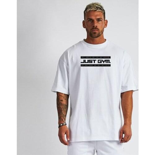 New Mens T-shirt Men S Clothes Oversize Hip Hop Tee Shirt Fashion Mens T-shirts Sport Gym Running Mens T-shirt