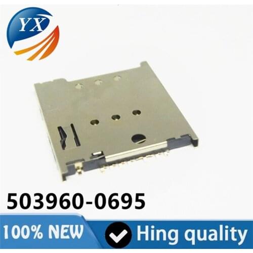 Original 5039600695 503960-0695 MOLEX connector SIM self-ballistic card holder