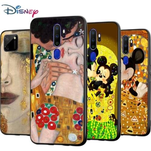 Kiss by Gustav Klimt For OPPO A5 A9 A7 A11X A1K A12 A12E A31 A32 A53 A53S A72 A73 A93 AX7 Pro 2020 Silicone Phone Case