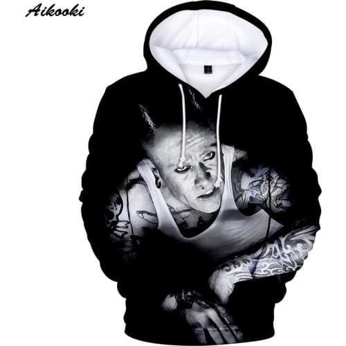 Salute Keith Flint Hoodies Men/Women Autumn Sweatshirt Popular Fashion Casual Hoodie Personality Streetwear Hip Hop 3D Pullovers