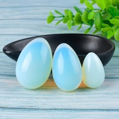 Natural Stone Egg Decoration, Massage Eggs Indoor Decorations Tabletop Ornaments Bedroom Deck