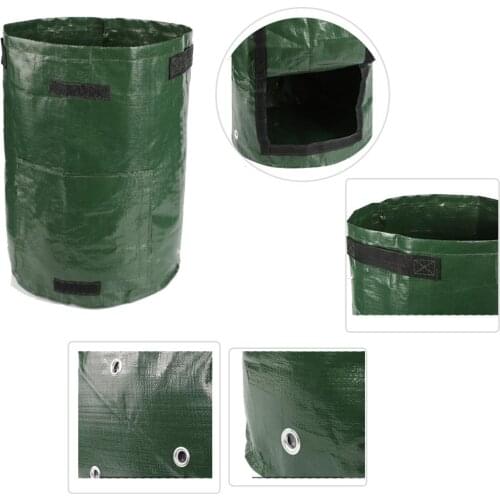 Potato Grow Bags DIY Vegetable Planter Thickened PE Cloth Garden Planting Flower Pot Pouch Breathable Vertical Glow Bag