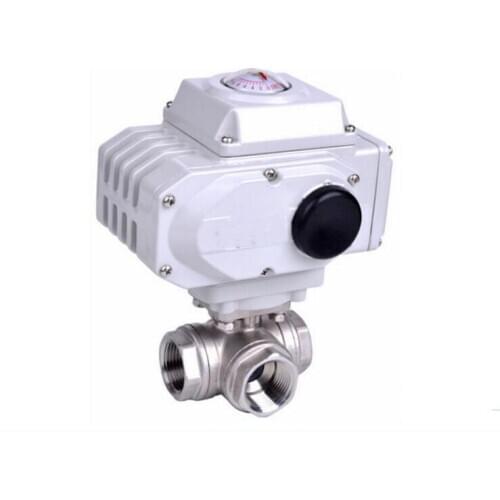 1/2" Pneumatic stainless steel Electric Type Actuator Automatic Electrical Water Float Ball Valve