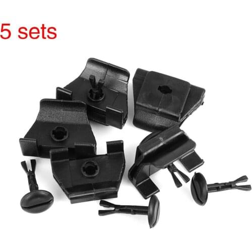 5 PCS Front Fender Bumper Cover Clip 53879-58010 47749-58010 For Toyota Lexus Front Fender Auto Interior Accessories