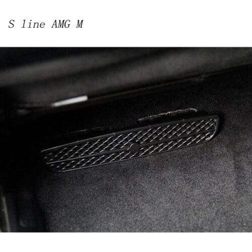 Car styling Rear air conditioning vent outlet trim Interior Dust Auto cover Sticker For Mercedes Benz GLA X156 Class Accessories