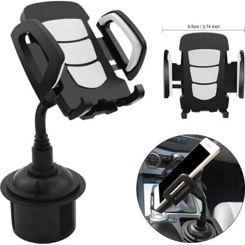 Car Mobile Phone Holder Mount Flexible 360 Degree Rotation Cup Phone Holder Stand Phone for Car Automobile