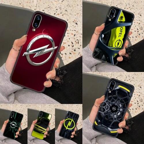 Opel Astra Car Logo Phone case For Huawei Honor 6 7 8 9 10 10i 20 A C X Lite Pro Play black art cover pretty hoesjes painting