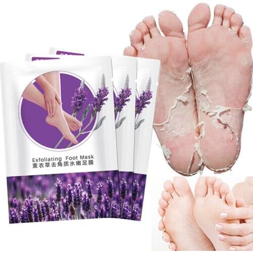 Baby Feet Mask Skin Care Feet Exfoliating Foot Mask Socks Dead Skin Removal Peeling Pedicure Socks Foot Cream for Heels