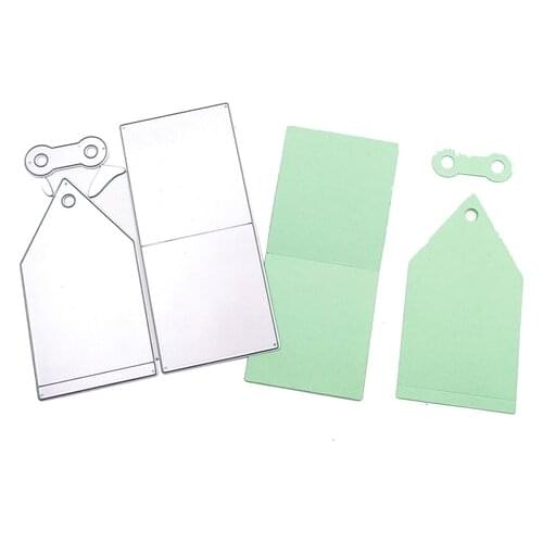 Julyarts 2pc 118*111 Die Cuts For Card Making Scrapbooking Material For DIY Scrap Booking Photo Album Embossing Paper Cards