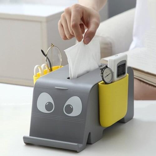 Animal Styling Tissue Box Environmental Protection Home Tissue Container Napkin Tissue Holder Case For Office Home Decoration