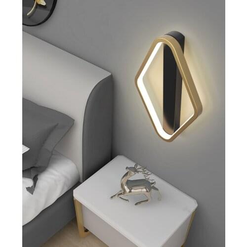Simple Wall Lights For Bedside Bedroom Aisle Kiitchen Stairway Kitchen Kids Room Villa Foyer Indoor Home Lighting LED Fixtures