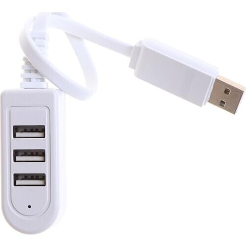 Multifunction High Speed 3 Port Usb Hub One-to-Three Splitter Charger Converter Extension Line Expansion Desktop PC Laptop Hub