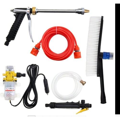 Vehicle-Mounted Car Washer Household Car Cleaning Tool Bags 12V Water Torch Car Wash Pump Car Wash Supplies