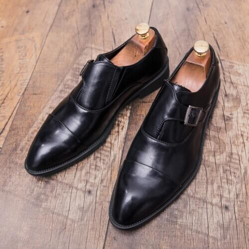 Mens shoes 2020 spring and autumn classic high-quality brand simple comfortable thick-slip non-slip autumn fashion loafers