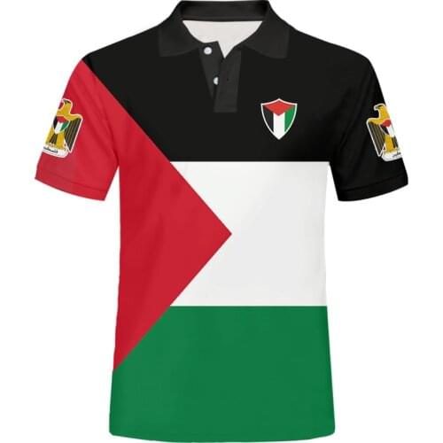 OGKB Men Polo T Shirts 3D Free Palestine Flag Printed Girl Palestine Scarf Summer Peace Gaza Oversized T-shirt Polo Men Clothing
