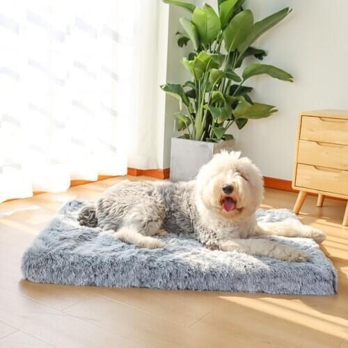Pet Cat Pad Plush Square Waterproof Dog Pad Removable And Washable Dog Deep Sleep Dog Bed Cat Litter Cat Pad