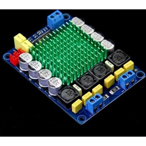 TK2050 2×50W HIFI dual channel stereo T class digital power amplifier board, sound quality super class D power amplifier
