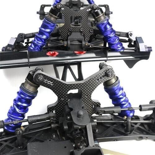 RC Shock Tower Mount Front & Rear Carbon Fiber for TEKNO EB48 2.0 RC Car Upgraded Parts