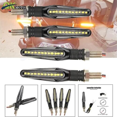 Motorcycle LED plastic 38V Turn Signal Light Direction Indicators Amber light For Honda CBR600 CBR 600 F2 F3 F4 F4i CBR1000RR/SP