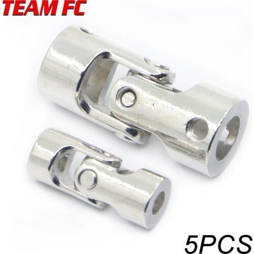 5pcs 5*8 6*8 4*3.17 mm Universal Joint Connector Model Stainless Steel Metal Cardan Joint Gimbal Motor Shaft combination S232