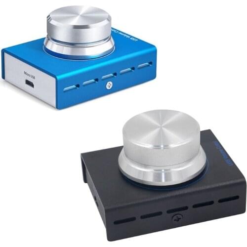 H05A USB Lossless Computer Volume Control PC Speaker Computer o Digital Line Control Volume Controller With One Key Mute