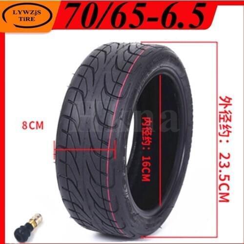 High Quality Wear Resistant 70/65-6.5 Vacuum Tire for Xiaomi Nienbot 9 Electric Balance Scooter 255x70 10x2.70-6.5 Tubeless Tyre