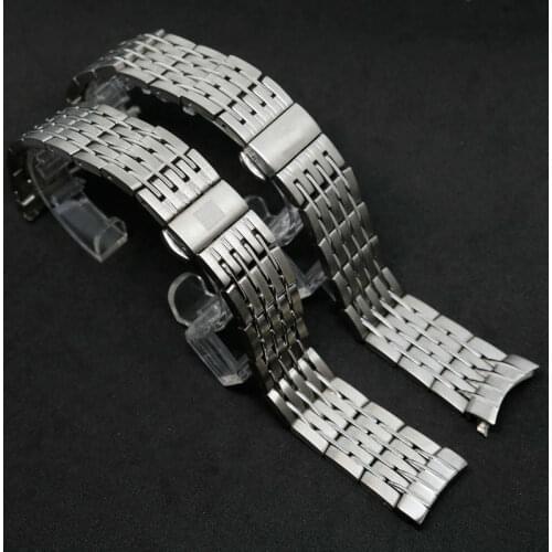 High Quality Stainless Steel Watch Bracelet Bands For Omega DE VILLE Series 431 433, Watch Parts, Watch Strap 20mm